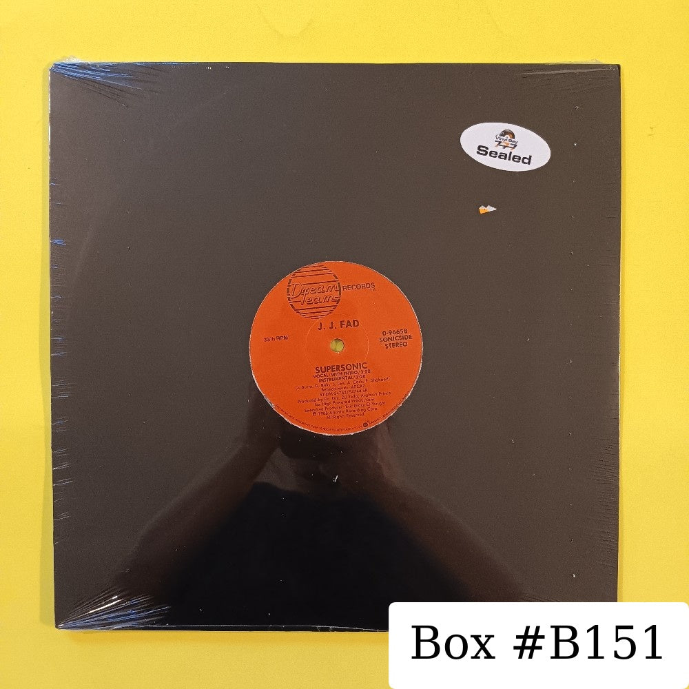J.J. Fad - Supersonic 12" - 1988 - 0-96658 - New - Sealed - Vinyl