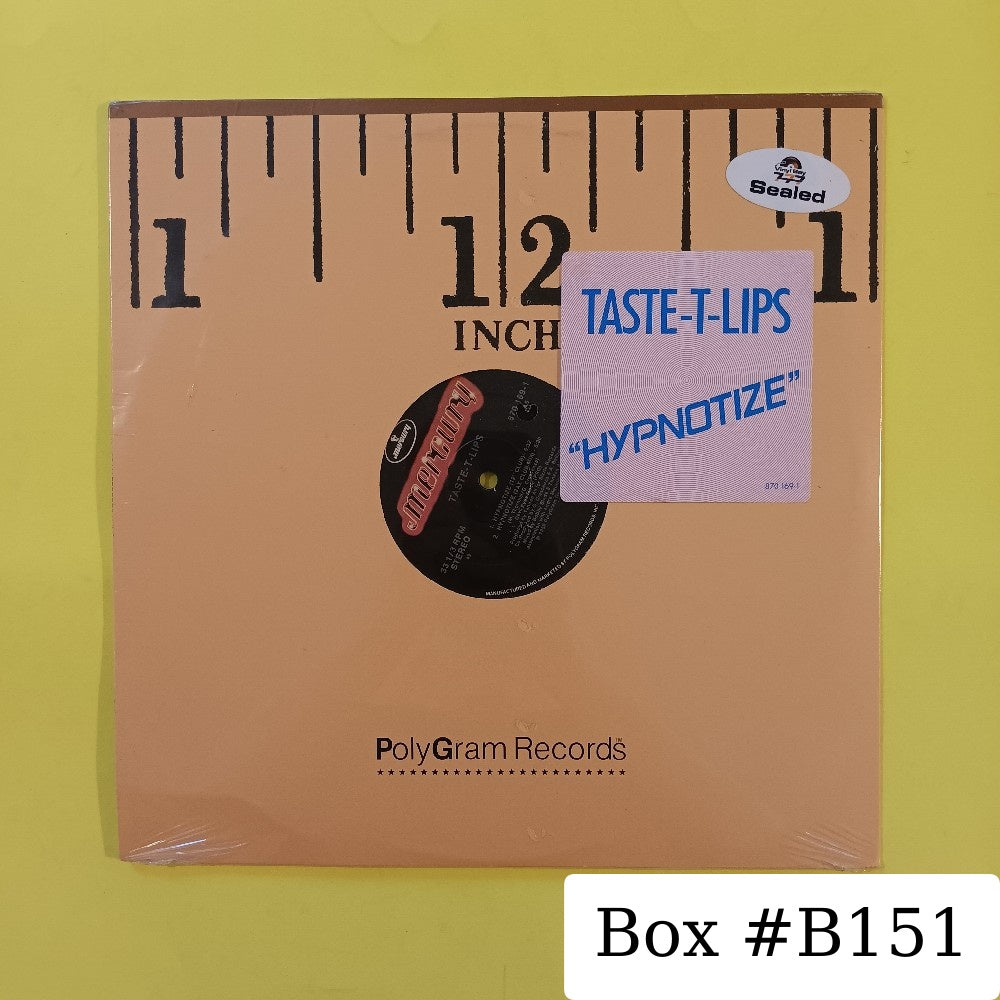 Taste-T-Lips - Hypnotize 12" - 1988 - 870 169-1 - New - Sealed - Vinyl
