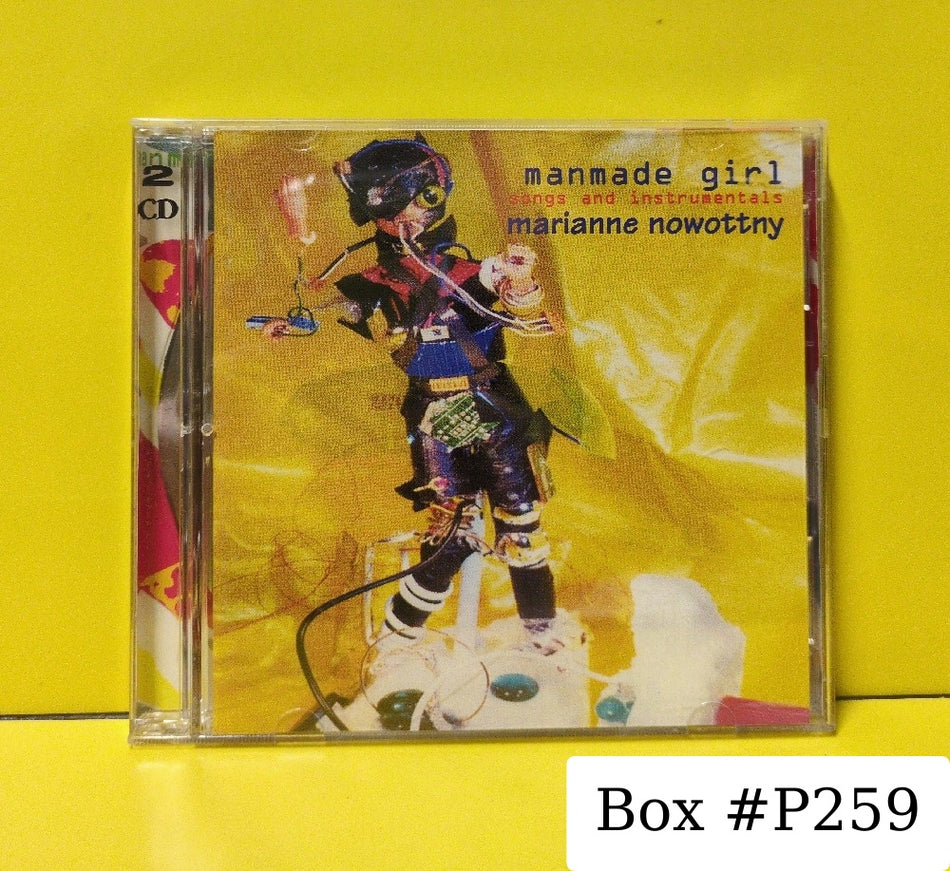 Marianne Nowottny - Manmade Girl - 2001 - abaton 006 - Used - VG++ - CDs - 2xCD