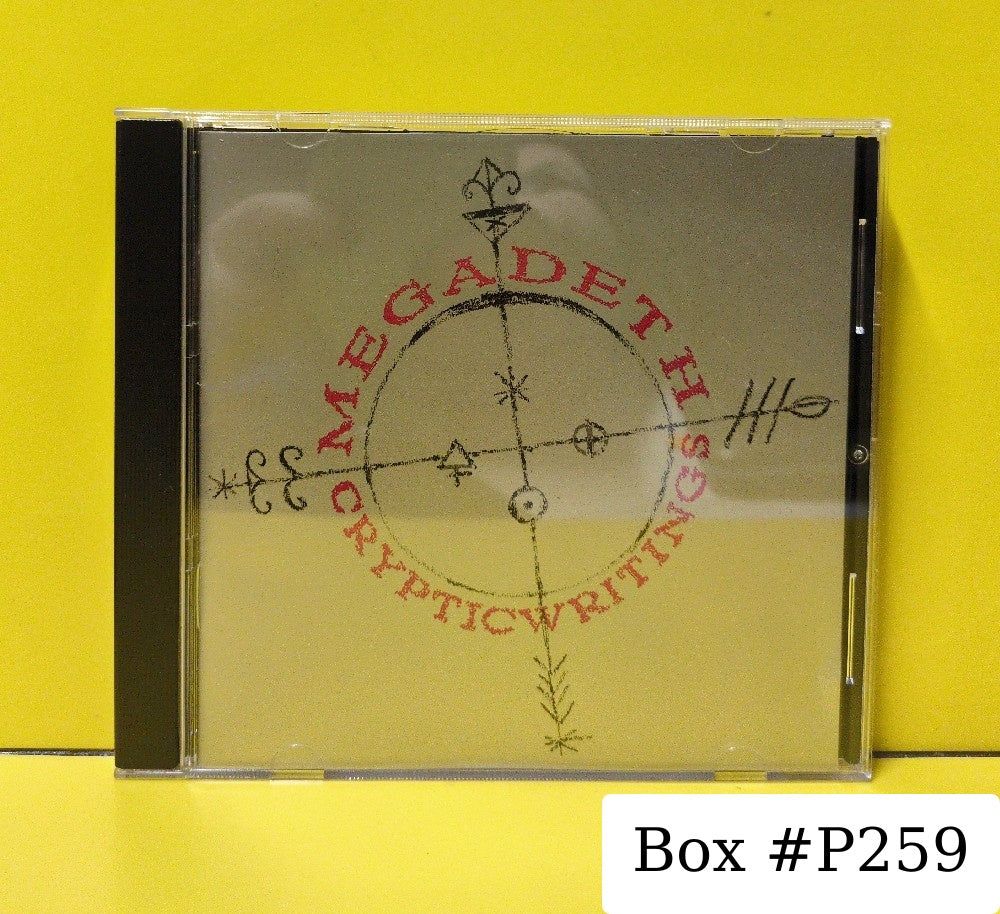 Megadeth - Cryptic Writings - 1997 - CDP 538262 - Used - VG++ - CDs - HDCD
