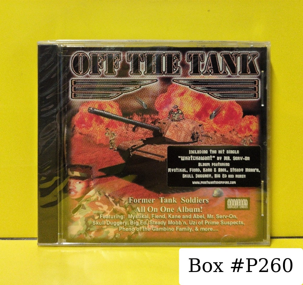 Various - Off The Tank - 2001 - New - Sealed - CDs