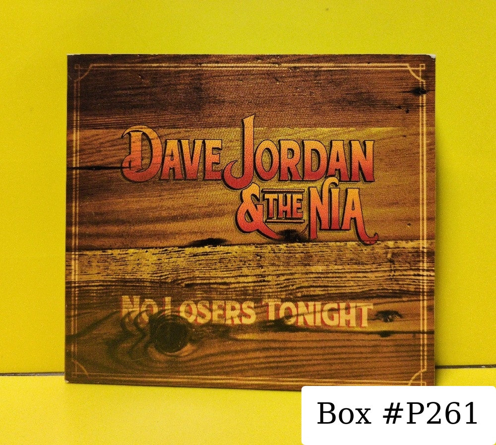 Dave Jordan & The NIA - No Losers Tonight - 2016 - Used - VG++ - CDs