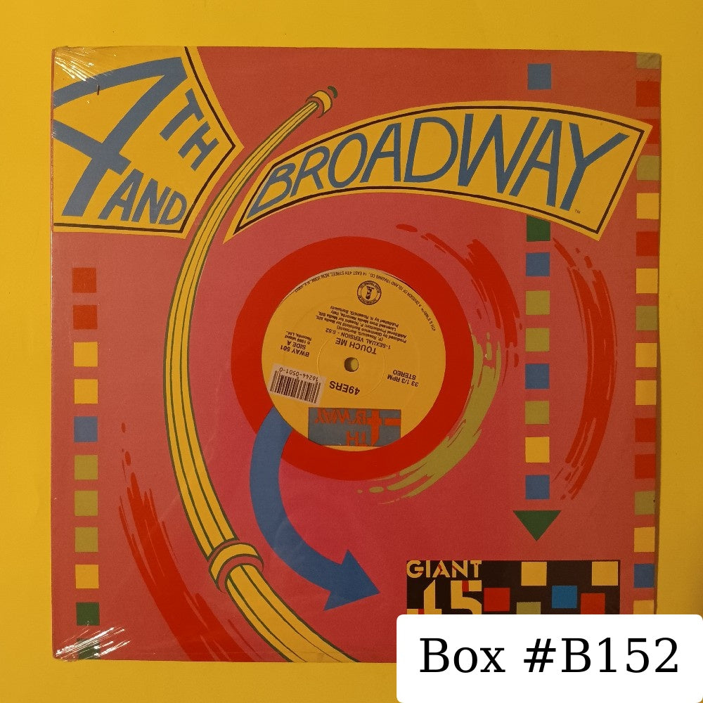 49ers - Touch Me (Sexual Version) 12" - 1989 - BWAY 501 - New - Sealed - Vinyl