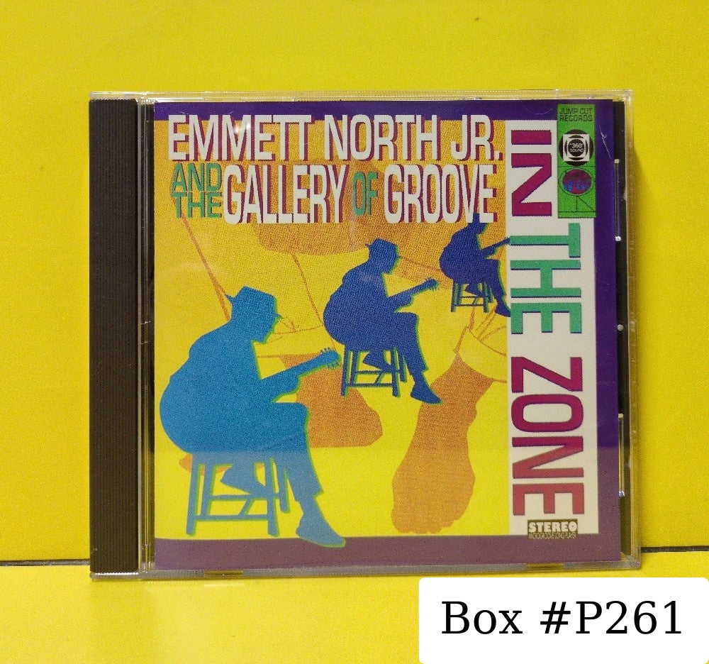 Emmett North Jr. And The Gallery Of Groove - In The Zone - 1995 - CUT UP CD 011 - Used - VG++ - CDs