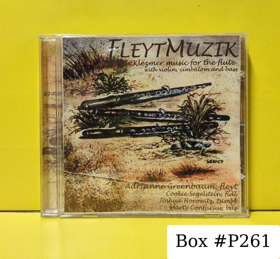 Adrianne Greenbaum - Fleyt Muzik-Klezmer Music For The Flute - 2003 - Used - VG++ - CDs