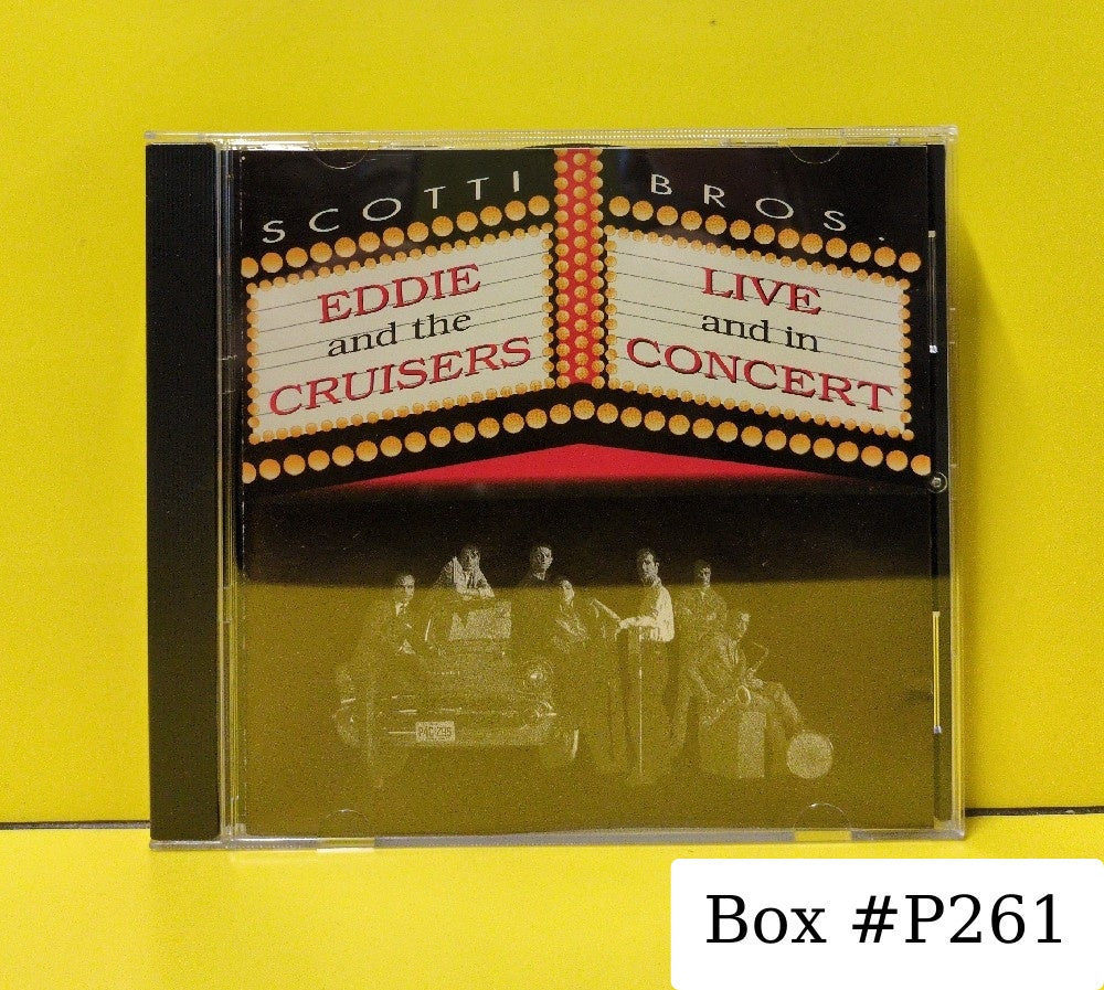 John Cafferty And The Beaver Brown Band - Eddie And The Cruisers Live And In Concert  - 1992 - 72392 75238-2 - Used - VG++ - CDs