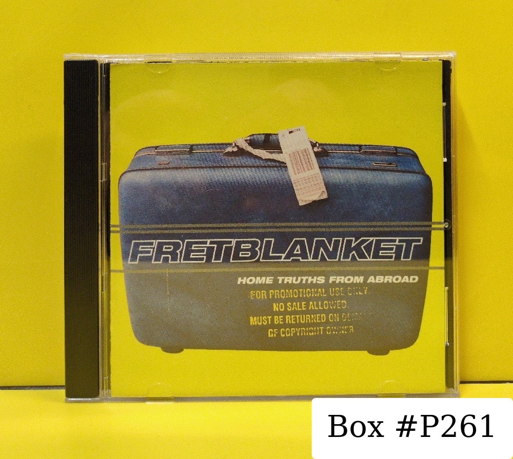 Fretblanket - Home Truths From Abroad - 1997 - 31453-7494-2 - Used - VG++ - CDs - Promo