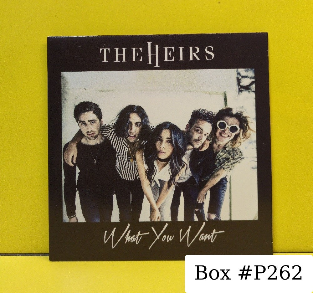 The Heirs - What You Want - Used - VG++ - CDs - CD Single - Cardboard Sleeve