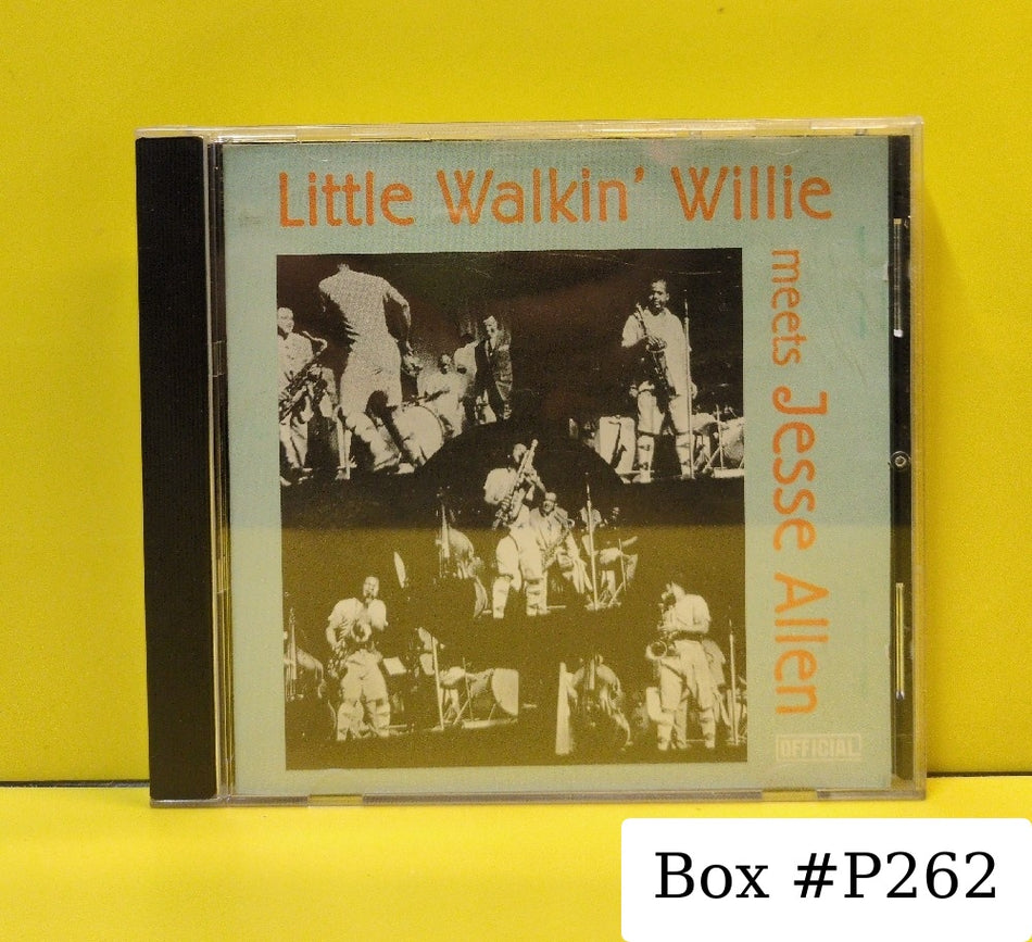 Little Walkin' Willie, Jesse Allen - Little Walkin' Willie Meets Jesse Allen - OF-CD 5680 - Used - VG++ - CDs - Denmark Import