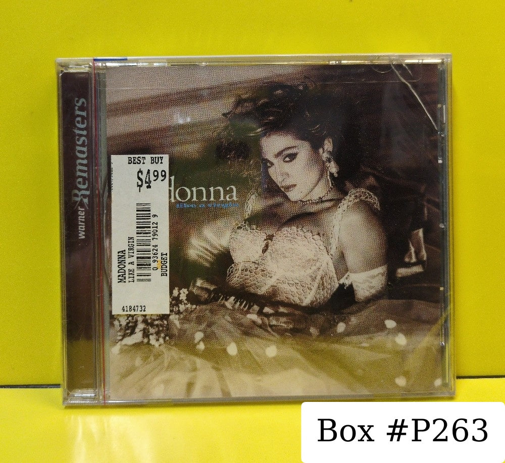 Madonna - Like A Virgin - 9 47901-2 - New - Sealed - CDs - Reissue - Remastered