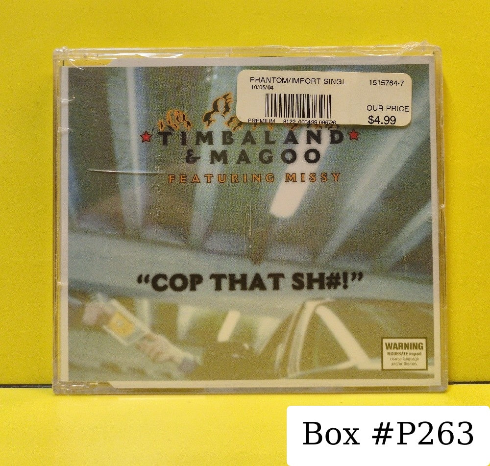 Timbaland & Magoo Featuring Missy - Cop That Sh#! - 2003 - METHOD011 - New - Sealed - CDs - CD Single - Australian Import