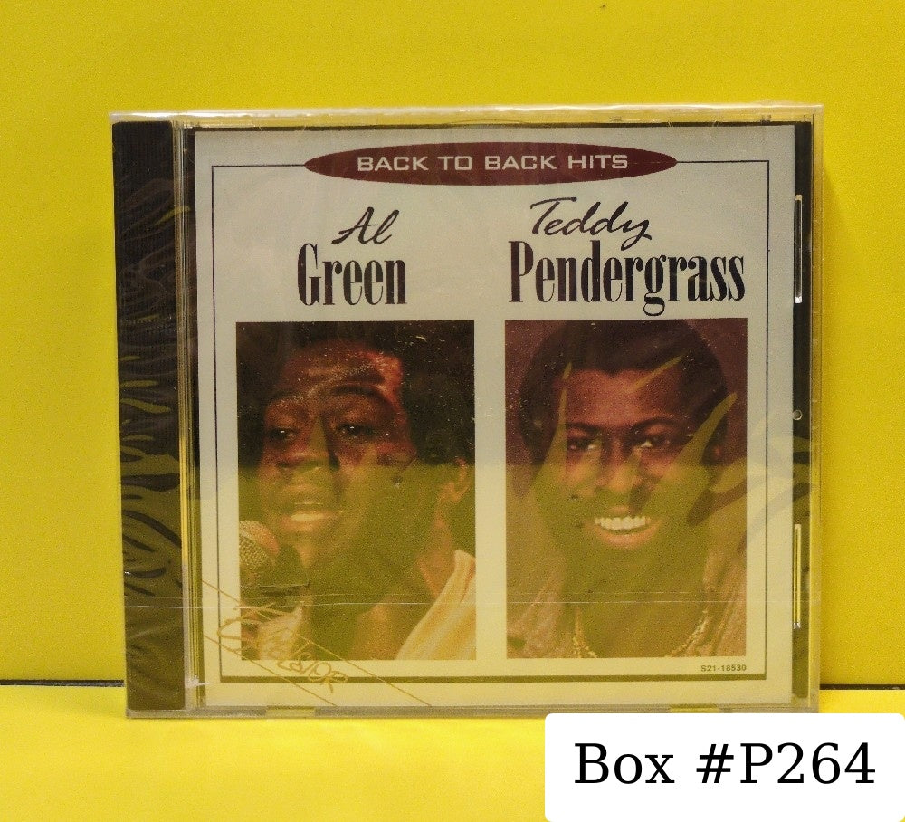 Al Green, Teddy Pendergrass - Back To Back Hits - 1995 - S21-18530 - New - Sealed - CDs