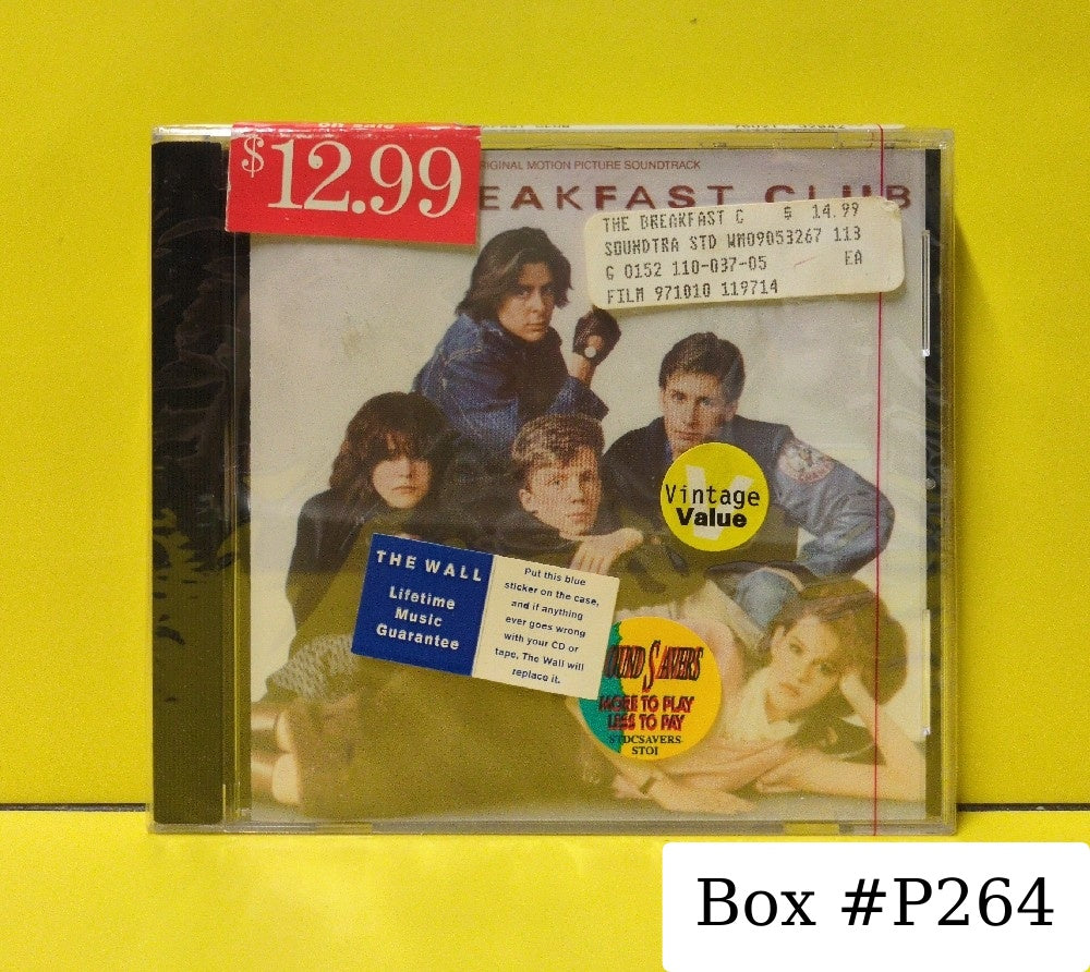 Various - The Breakfast Club (Original Motion Picture Soundtrack) - CD 3294 - New - Sealed - CDs
