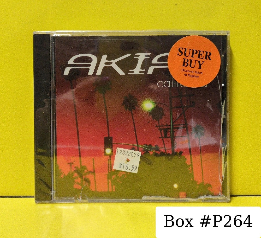 Akia - California - 2002 - 440 019 441-2 - New - Sealed - CDs
