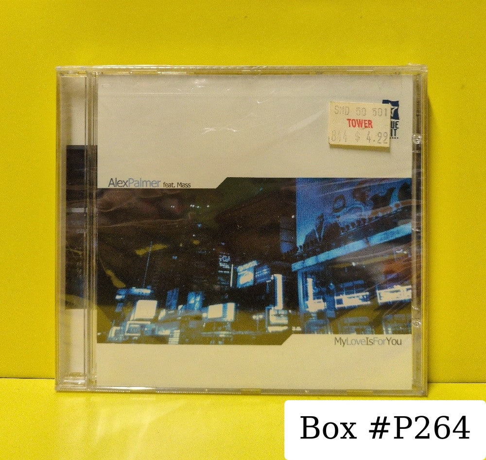 Alex Palmer feat. Mass - My Love Is For You - 2001 - SB-083 - New - Sealed - CDs
