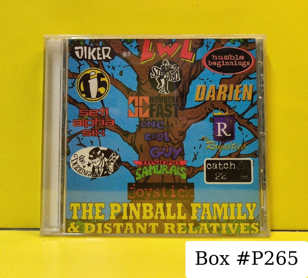 Various - The Pinball Family & Distant Relatives - 1998 - PR-005 - Used - VG+ - CDs