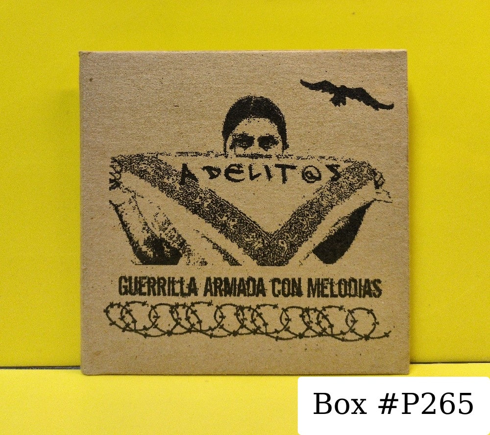 Adelit@s - Guerrilla Armada Con Melodias - 2007 - Used - VG++ - CDs - Numbered - Screen-printed Cardboard Case - W/ Insert