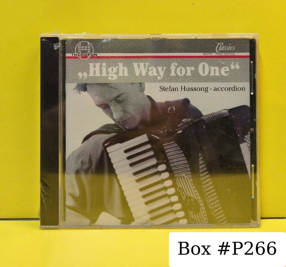 Stefan Hussong - High Way For One - 2002 - CTH 2449 - New - Sealed - CDs - Germany Import