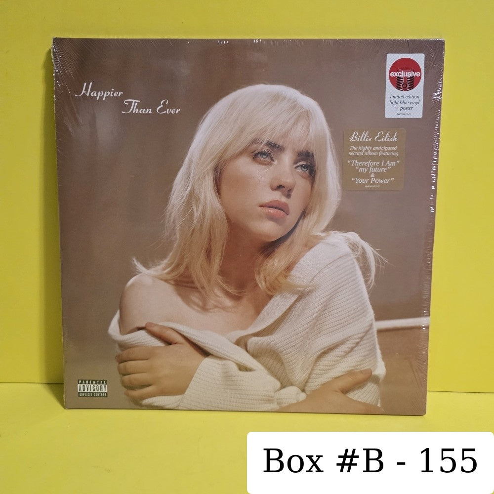 Billie Eilish - Happier Than Ever / Limited Edition Colored + Poster  - 2021 - B0033832-01 - New - Sealed - Vinyl