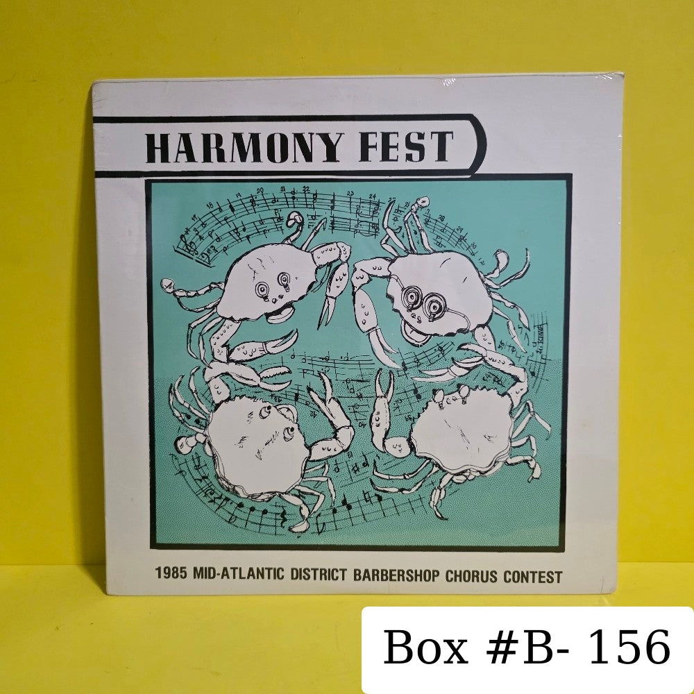The Alexandria Harmanizers - Harmony Fest,1985 Mid-Atlantic District Barbershop Chorus Contest  - 1985 - New - Sealed - Vinyl
