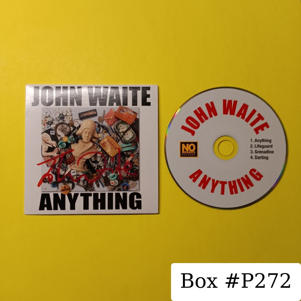 John Waite AUTOGRAPHED - Anything - 2022 - Used - VG++ - CDs