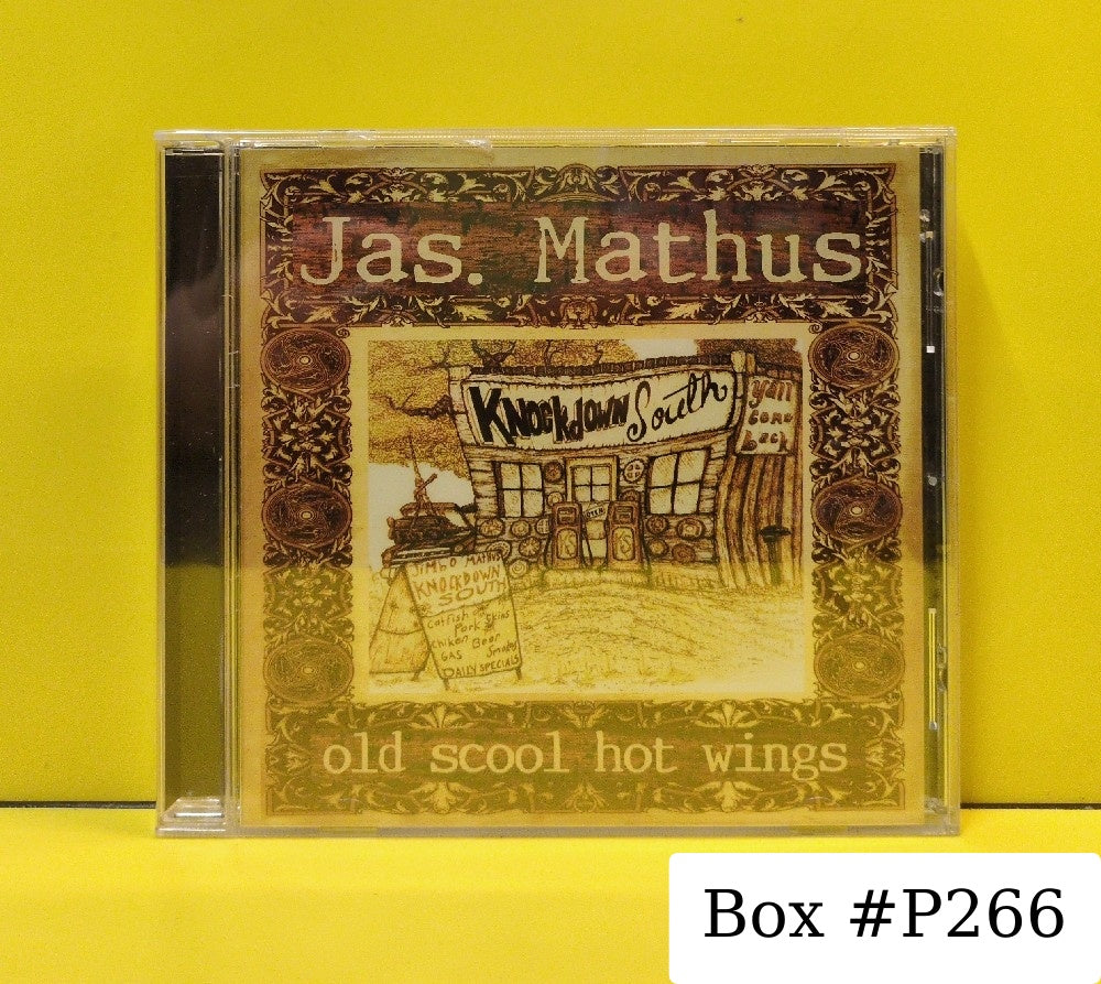 Jas. Mathus & Knockdown South - Old Scool Hot Wings - 2006 - TNR1008 - New - Sealed - CDs