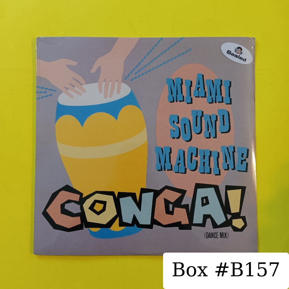 Miami Sound Machine - Conga! (Dance Mix) 12" - 1985 - 49-05253 - New - Sealed - Vinyl