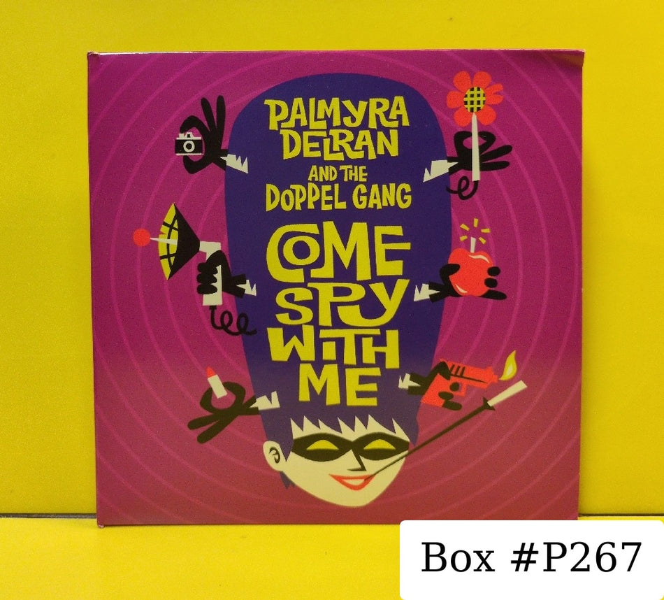 Palmyra Delran And The Doppel Gang - Come Spy With Me - 2018 - WKC-56731-2 - Used - EX - CDs