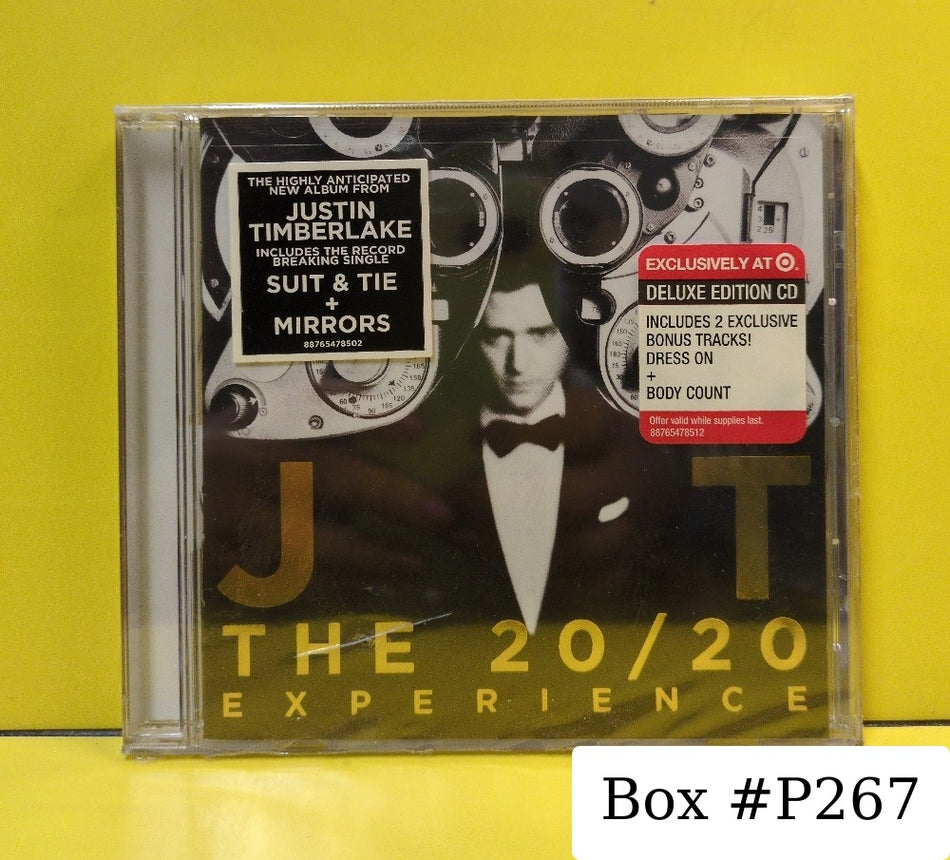 Justin Timberlake - The 20/20 Experience - 88765-47851-2 - New - Sealed - CDs - Deluxe Edition - Target Exclusive - Repress