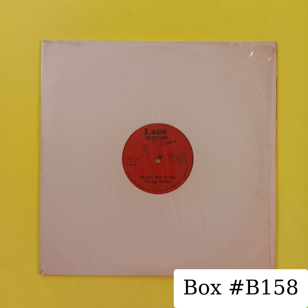 Sluggy Ranks - Reggae Run Things 12" - L1001 - Used - NM - Vinyl