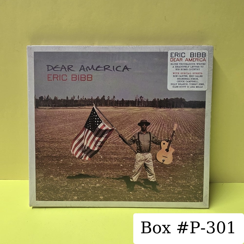 Eric Bibb - Dear America - 2021 - PRD76472 - New - Sealed - CDs