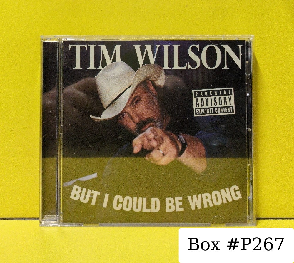 Tim Wilson - But I Could Be Wrong - 2007 - 09463-58526-2-2 - Used - EX - CDs - BMG Club Edition