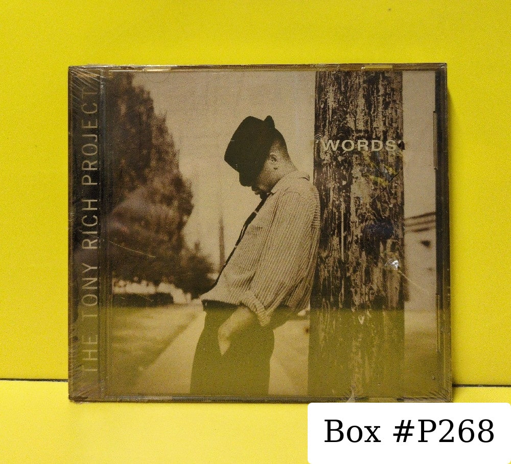 The Tony Rich Project - 'Words' - 1995 - ARCD-6022 - New - Sealed - CDs