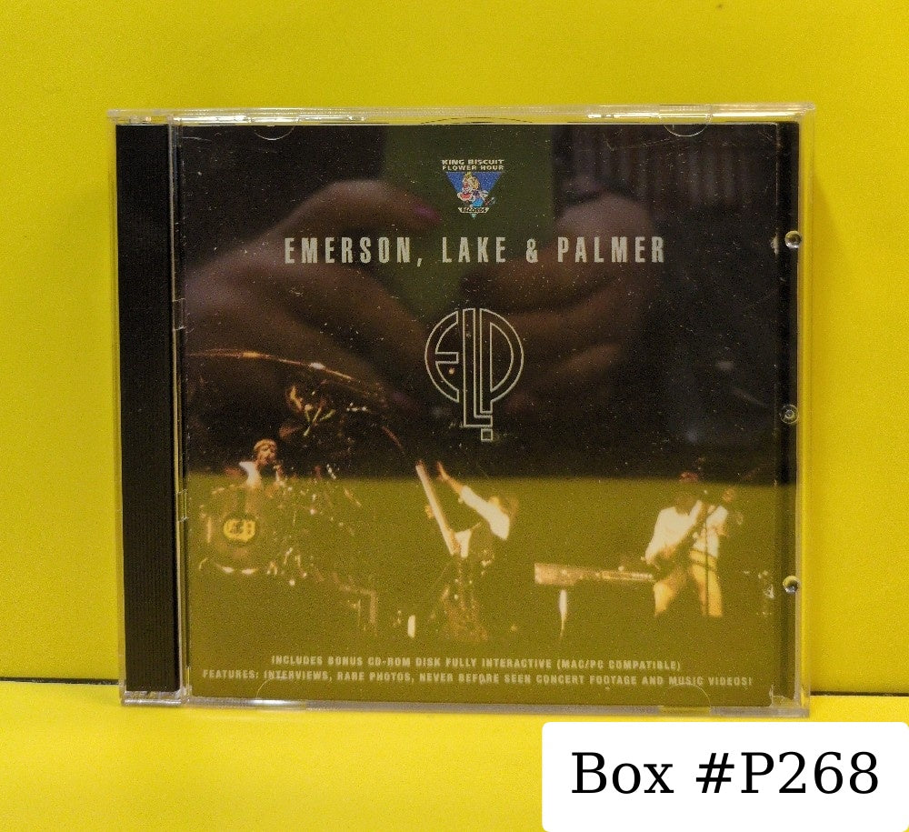 Emerson, Lake & Palmer - King Biscuit Flower Hour - 1999 - 70710-88025-2 - Used - EX - CDs - 2xCD - Reissue
