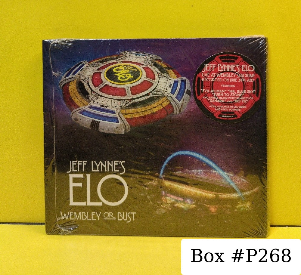 Jeff Lynne's ELO - Wembley Or Bust - 2017 - 88985492202 - New - Sealed - CDs - 2xCD