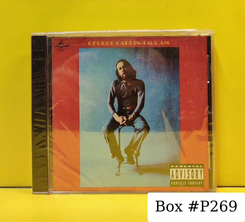 George Carlin - FM & AM - 2000 - 92924-2 - New - Sealed - CDs