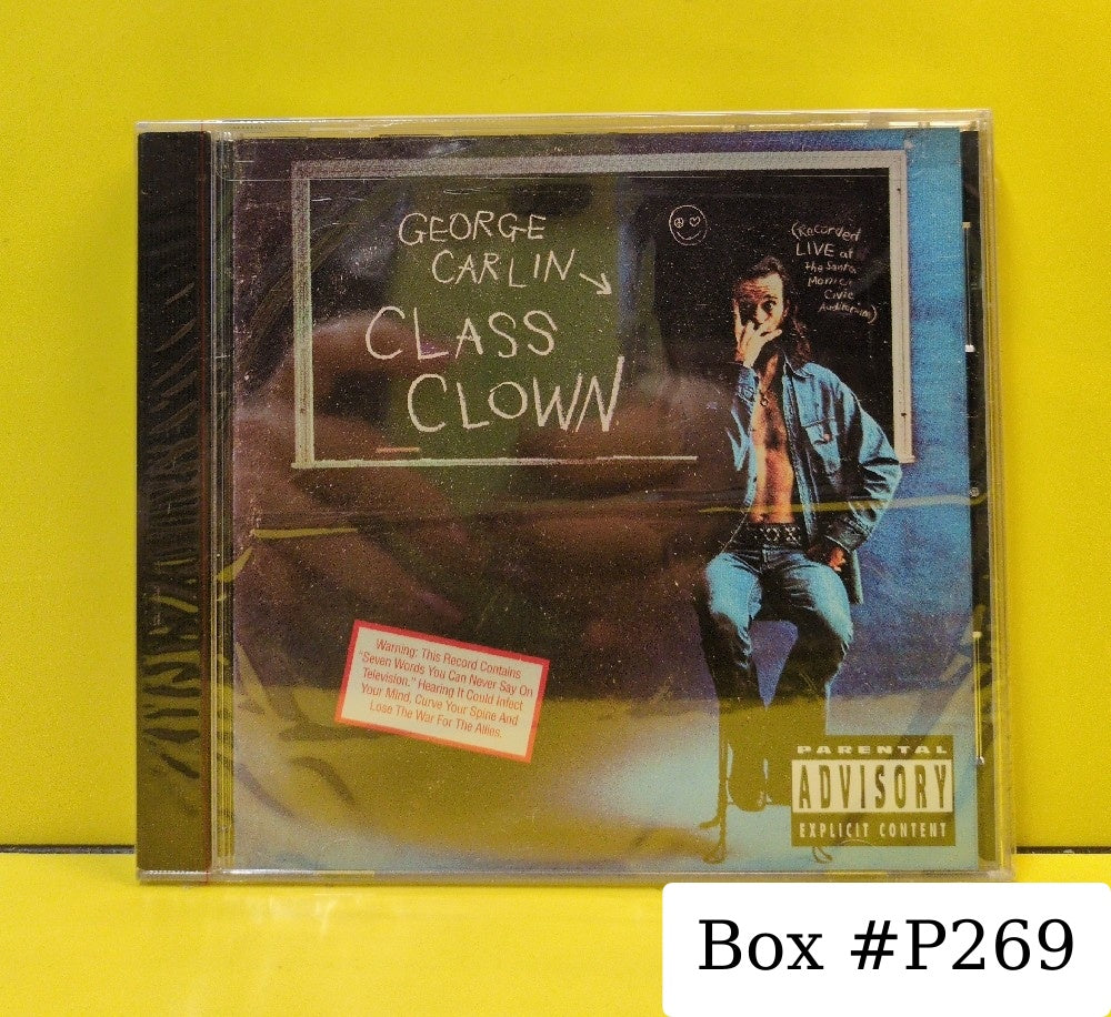 George Carlin - Class Clown - 2000 - 92923-2 - New - Sealed - CDs