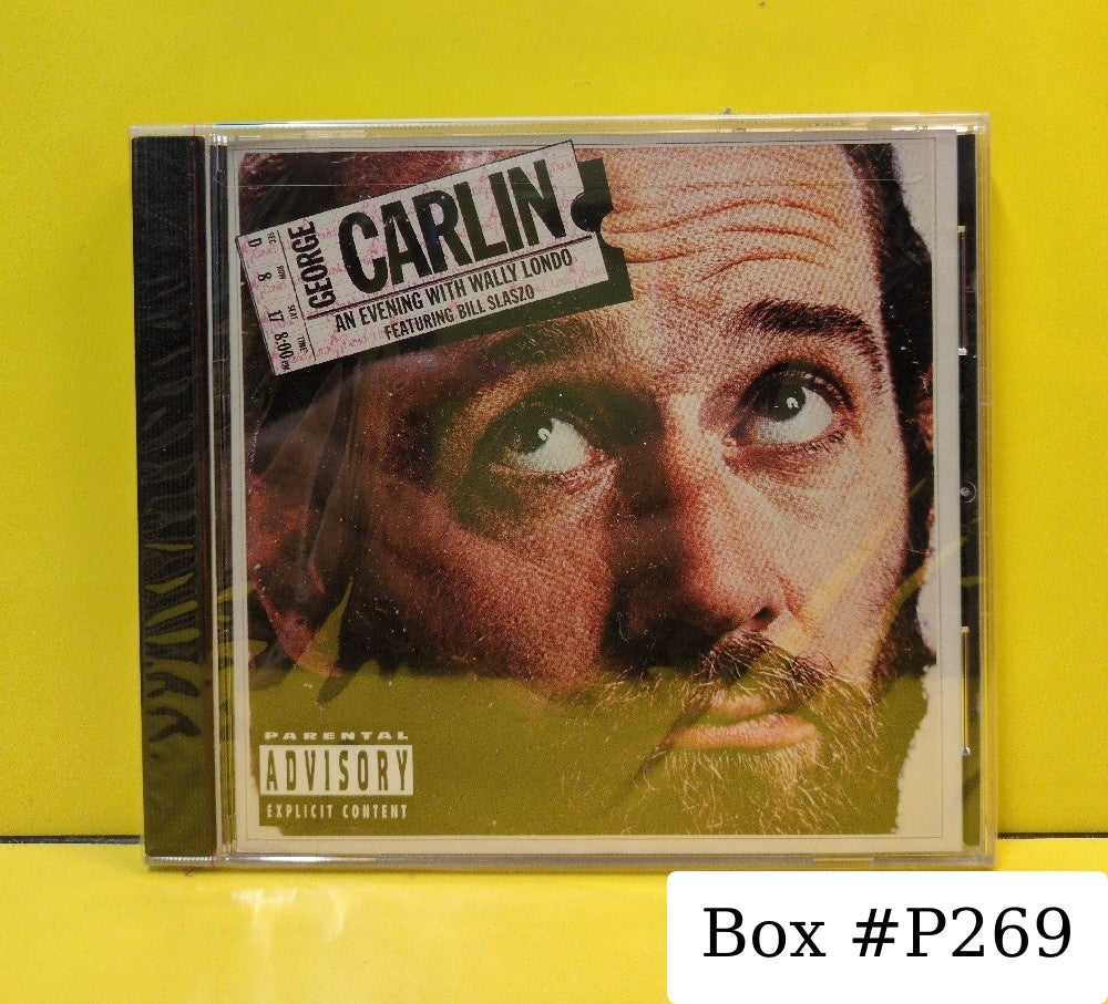 George Carlin - An Evening With Wally Londo Featuring Bill Slaszo - 2000 - 92920-2 - New - Sealed - CDs