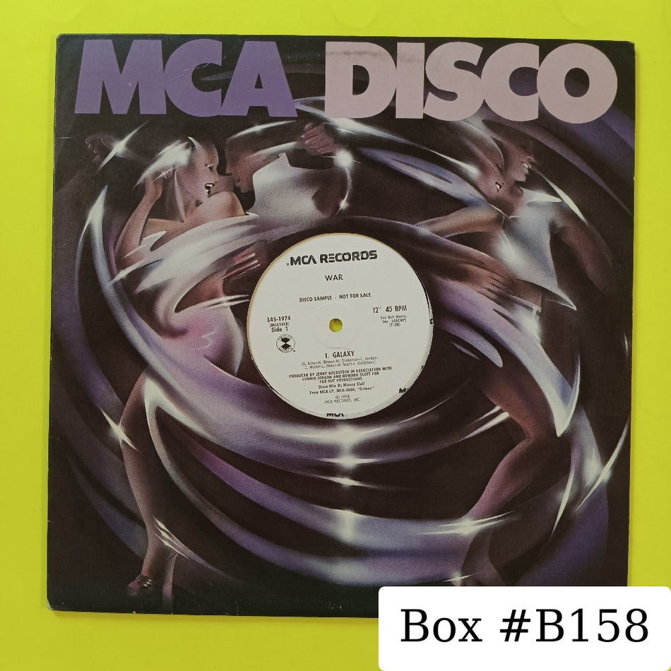 War - Galaxy 12" PROMO - 1978 - L45-1974 - Used - VG++ - Vinyl