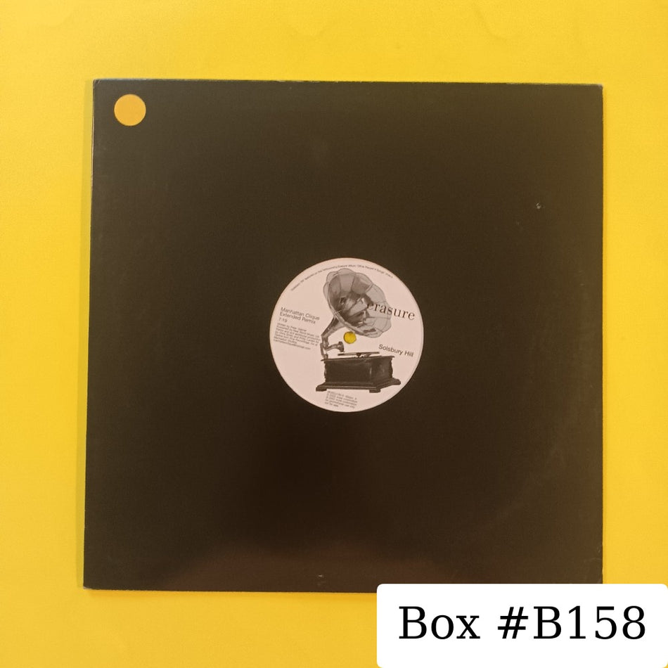 Erasure - Solitary Hill 12" PROMO - 2002 - MUSDJ130-0 - Used - EX - Vinyl