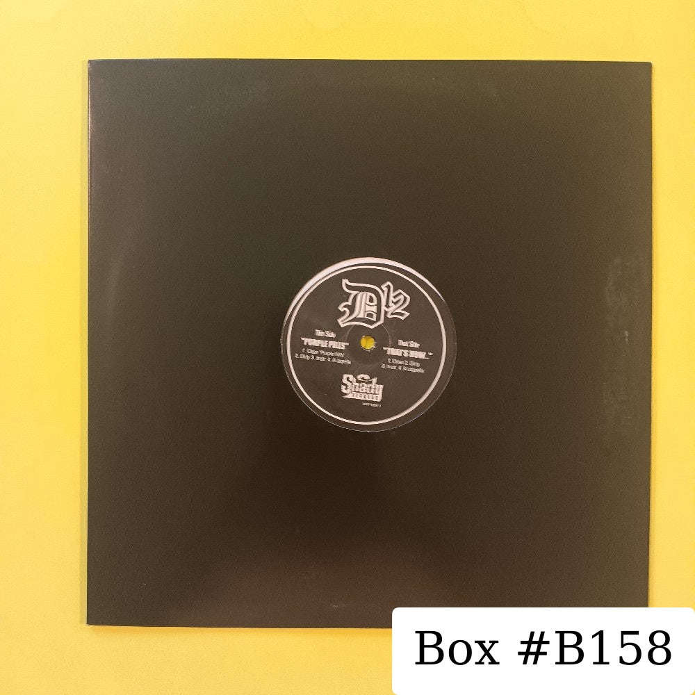 D12 - Purple Pills 12" - 2001 - INTR-10392-1 - Used - EX - Vinyl