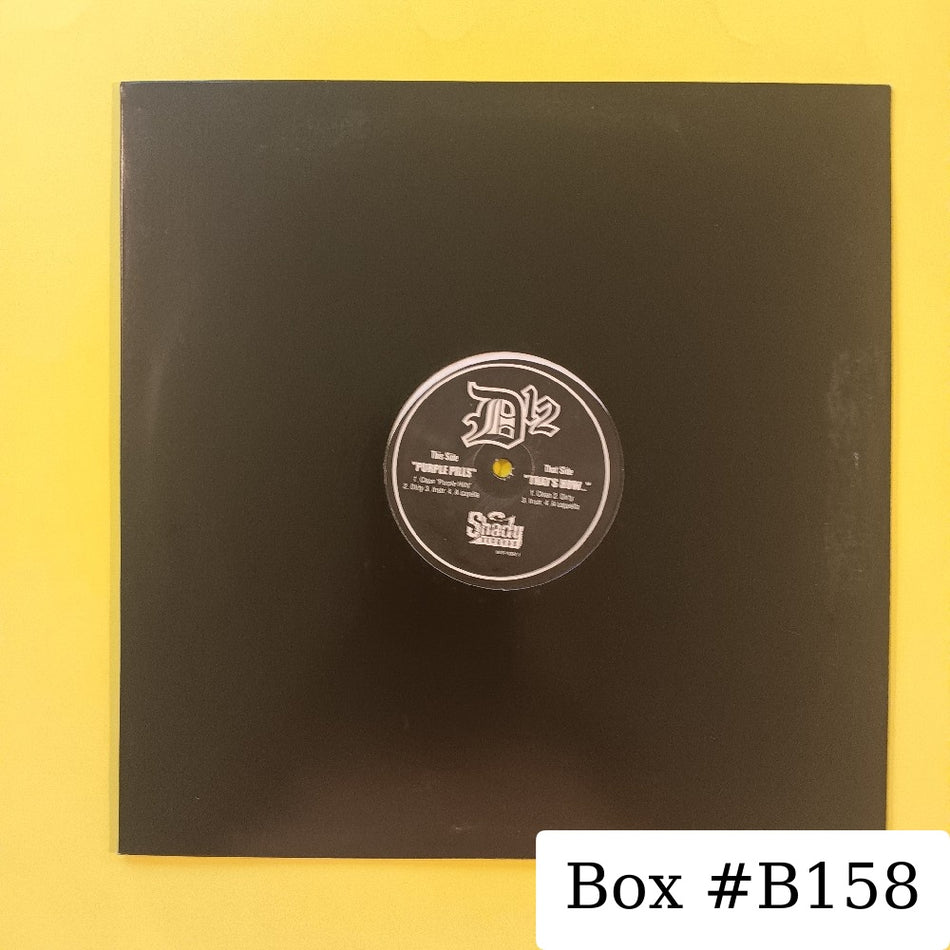 D12 - Purple Pills 12" - 2001 - INTR-10392-1 - Used - EX - Vinyl