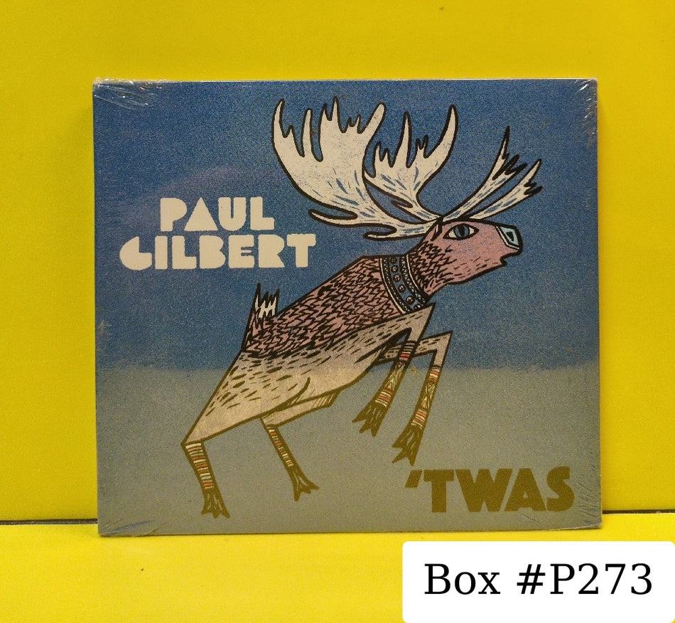 Paul Gilbert - 'Twas - 2021 - TPC76672 - New - Sealed - CDs - European Import