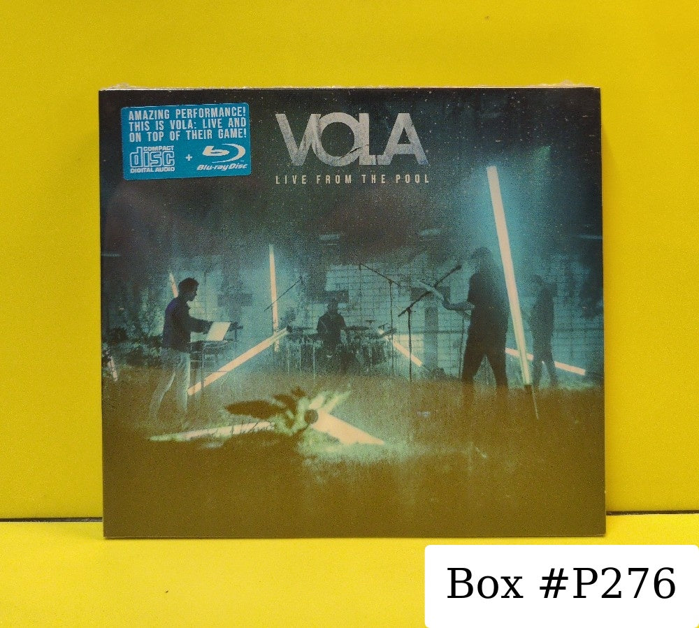 VOLA - Live From The Pool - 2022 - M76712 - New - Sealed - CDs - CD/Blu-ray Set - Netherlands Import