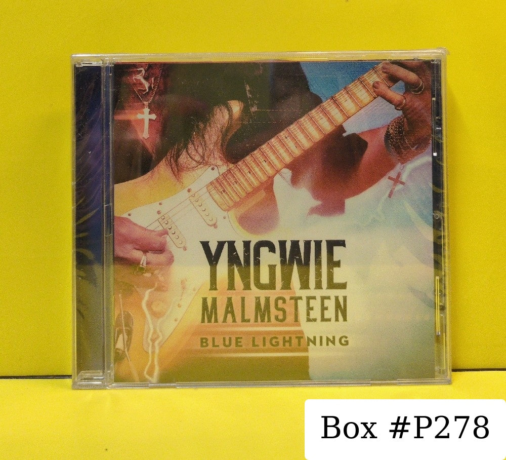Yngwie Malmsteen - Blue Lightning - 2019 - M 7578 2 - New - Sealed - CDs - European Import