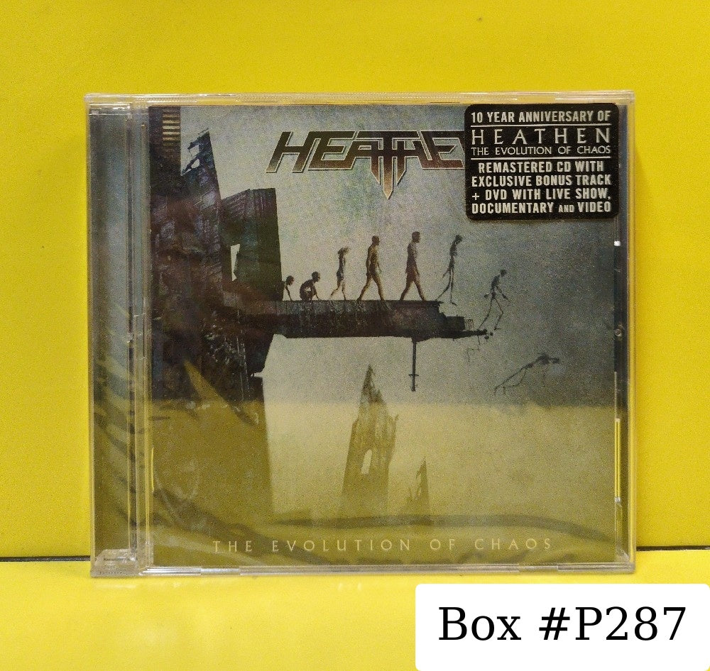 Heathen - The Evolution Of Chaos - 2020 - M 7257 5 - New - Sealed - CDs - CD/DVD Set - 10th Anniversary - Reissue - Remastered - European Import