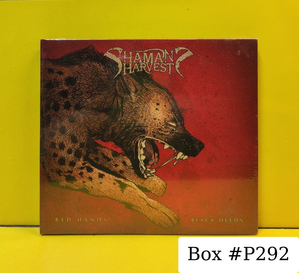 Shaman's Harvest - Red Hands Black Deeds - 2017 - M75262 - New - Sealed - CDs