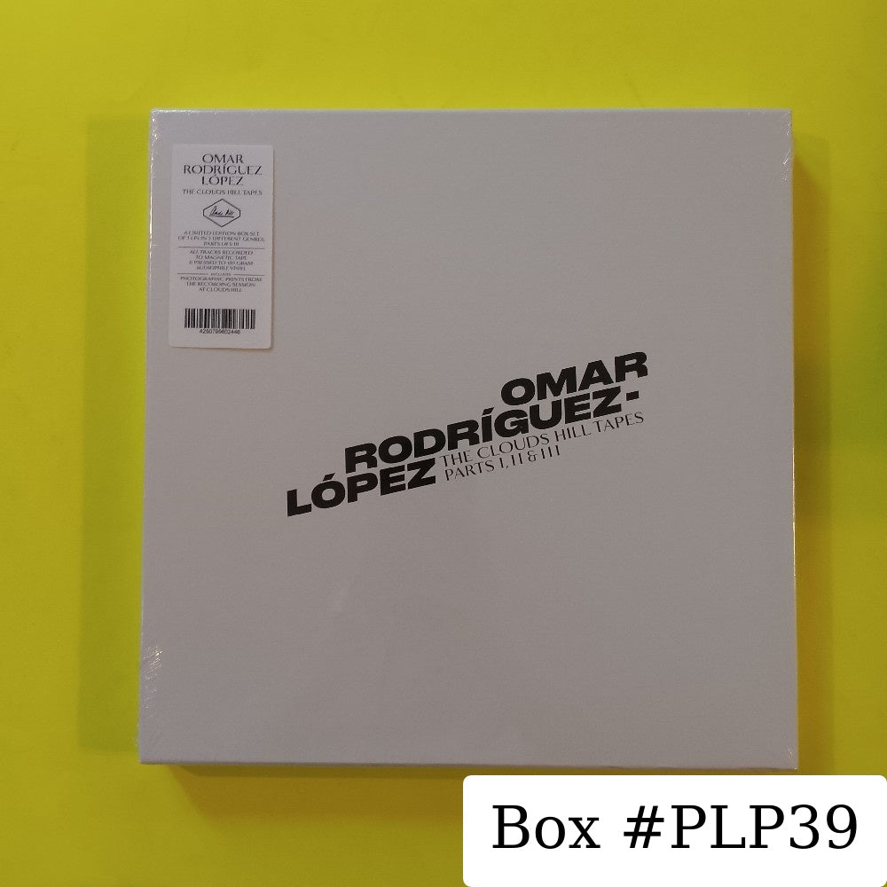 Omar Rodriguez-Lopez - The Clouds Hill Tapes Parts I, II & III 3LP Box - 2020 - CH167 - New - Sealed - Vinyl