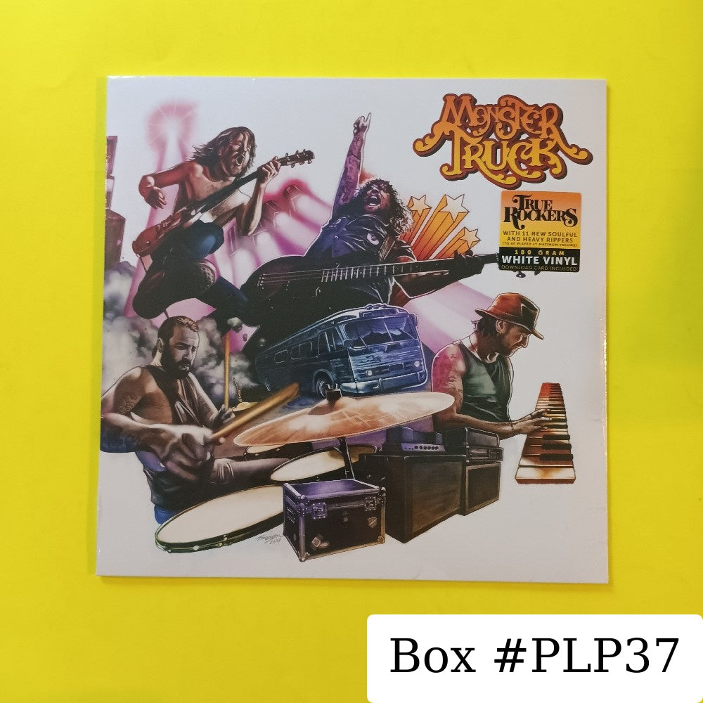 Monster Truck  - True Rockers WHITE VINYL - 2018 - M75471 - New - Sealed - Vinyl