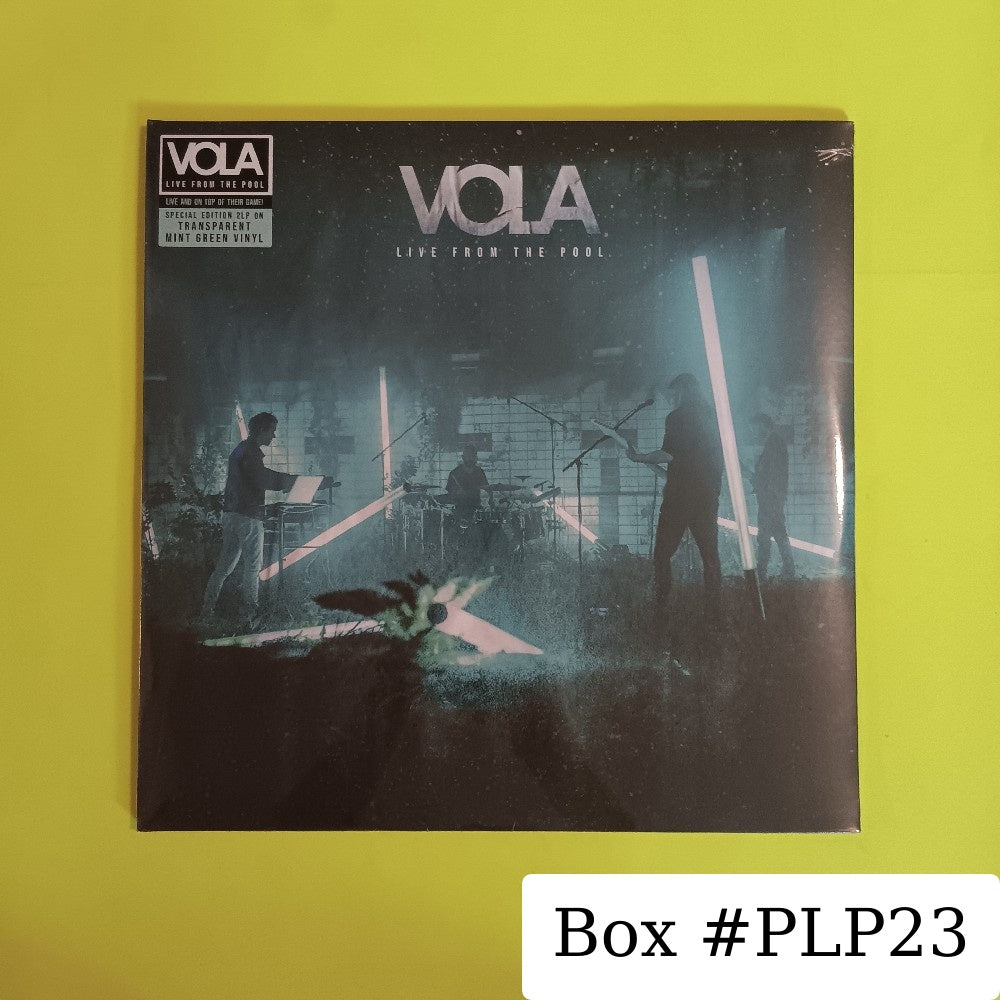 VOLA - Live From The Pool TRANSPARENT MINT GREEN - 2022 - M7671 1 - New - Sealed - Vinyl